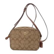 Pre-owned Fabric shoulder-bags Coach Pre-owned , Brown , Dames