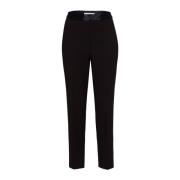 Zwarte Enkel Lengte Ritsbroek IVY OAK , Black , Dames