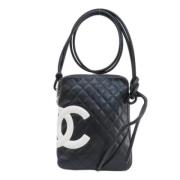 Pre-owned Fabric chanel-bags Chanel Vintage , Black , Dames