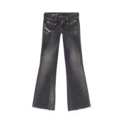 Denim Hush-Z Stijlvolle Jeans Diesel , Gray , Dames