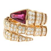 Pre-owned Rose Gold rings Bvlgari Vintage , Pink , Dames