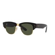 Mega Clubmaster 0316S Zonnebril in Zwart Ray-Ban , Black , Unisex