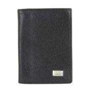 Pre-owned Leather wallets Dunhill Pre-owned , Black , Heren