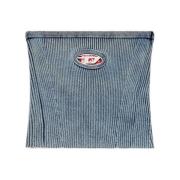 Blauwe Denim Bandeau Top Diesel , Blue , Dames