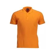 Oranje Katoenen Polo Shirt North Sails , Orange , Heren