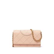 Blush Pink Diamond Patroon Leren Tas Tory Burch , Pink , Dames