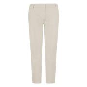 Beige Chino Broek Slim Fit BomBoogie , Beige , Dames