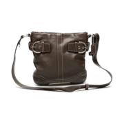 Pre-owned Fabric shoulder-bags Coach Pre-owned , Brown , Dames