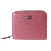 Pre-owned Canvas wallets Coach Pre-owned , Pink , Dames