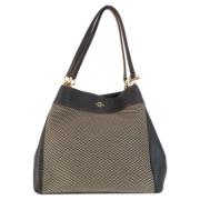 Pre-owned Fabric totes Coach Pre-owned , Gray , Dames