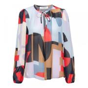 Alicia Letter Blousetop &Co Woman , Multicolor , Dames