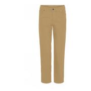 Magic Fit Straight Leg Broek Straw C.Ro , Beige , Dames