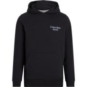 Zwarte Hoodie Calvin Klein , Black , Heren