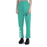 Groene Katoenen Jeans Pharmacy Industry , Green , Dames