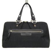 Pre-owned Canvas travel-bags Bvlgari Vintage , Black , Dames