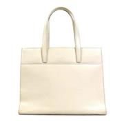 Pre-owned Fabric handbags Loewe Pre-owned , White , Dames