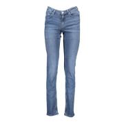 Heren Skinny Jeans, Klassiek 5-Pocket Ontwerp Gant , Blue , Heren