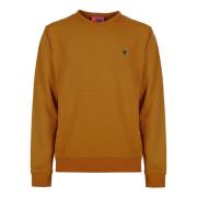 Gele Crew-Neck Sweatshirt Gallo , Yellow , Unisex