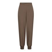 Bruine Joggers met Uniek Ontwerp Co'Couture , Brown , Dames