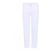 Magic Fit Straight Leg Broek Wit C.Ro , White , Dames