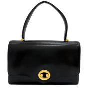 Pre-owned Fabric handbags Hermès Vintage , Black , Dames