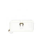 Barok Gesp Portemonnee Versace , White , Dames