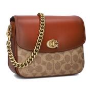 Stijlvolle Cassie Crossbody Schoudertas Coach , Brown , Dames