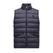 Lichtgewicht Chic Marine Donsvest Moncler , Blue , Heren