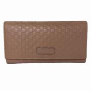 Pre-owned Canvas wallets Gucci Vintage , Brown , Dames