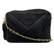 Pre-owned Fabric chanel-bags Chanel Vintage , Black , Dames