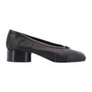 Iconische Tabi Leren Ballerina's Maison Margiela , Black , Dames