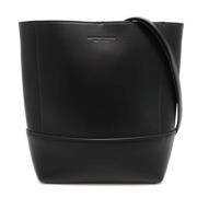 Pre-owned Leather shoulder-bags Bottega Veneta Vintage , Black , Dames