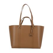 Tote Bags Pinko , Brown , Dames