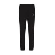 Zwarte Katoenen Sweatpants met Brand Logo Print Armani Exchange , Blac...