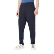 Blauwe Casual Broek Armani Exchange , Blue , Heren