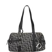 Pre-owned Fabric dior-bags Dior Vintage , Gray , Dames