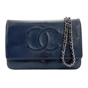 Pre-owned Fabric chanel-bags Chanel Vintage , Black , Dames