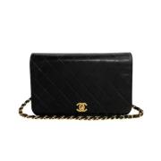 Pre-owned Fabric chanel-bags Chanel Vintage , Black , Dames