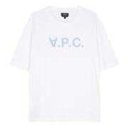 Velvet VPC Witte T-shirts en Polos A.p.c. , White , Dames