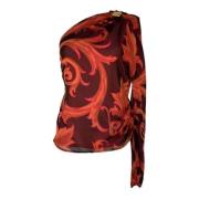 Pre-owned Fabric tops Versace Pre-owned , Red , Dames