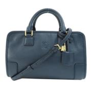 Pre-owned Fabric handbags Loewe Pre-owned , Blue , Dames