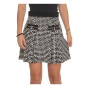 Geplooide rok Liu Jo , Black , Dames