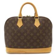 Pre-owned Canvas louis-vuitton-bags Louis Vuitton Vintage , Brown , Da...