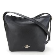Pre-owned Fabric shoulder-bags Coach Pre-owned , Black , Dames