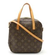 Pre-owned Canvas louis-vuitton-bags Louis Vuitton Vintage , Brown , Da...