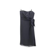 Pre-owned Silk dresses Chanel Vintage , Black , Dames