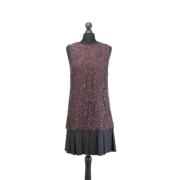 Pre-owned Cotton dresses Dolce & Gabbana Pre-owned , Brown , Dames