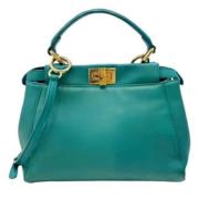 Pre-owned Fabric fendi-bags Fendi Vintage , Green , Dames