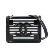 Pre-owned Fabric shoulder-bags Chanel Vintage , Black , Dames