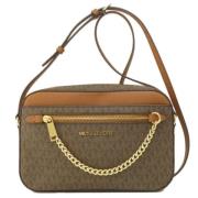 Pre-owned Fabric shoulder-bags Michael Kors Pre-owned , Brown , Dames